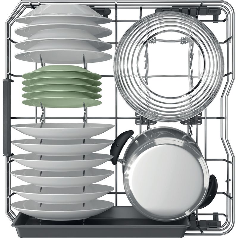 Hotpoint-Dishwasher-Built-in-H5PC15M6-UK-Half-integrated-C-Rack