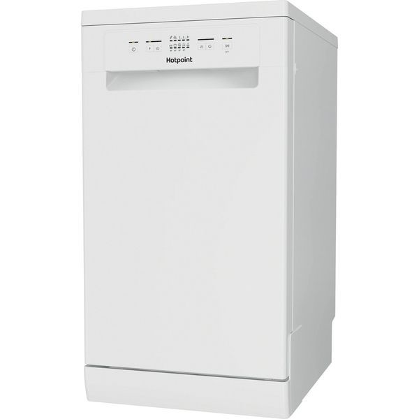 Hotpoint Dishwasher Freestanding HP2FE10CS90WUK Freestanding E Perspective