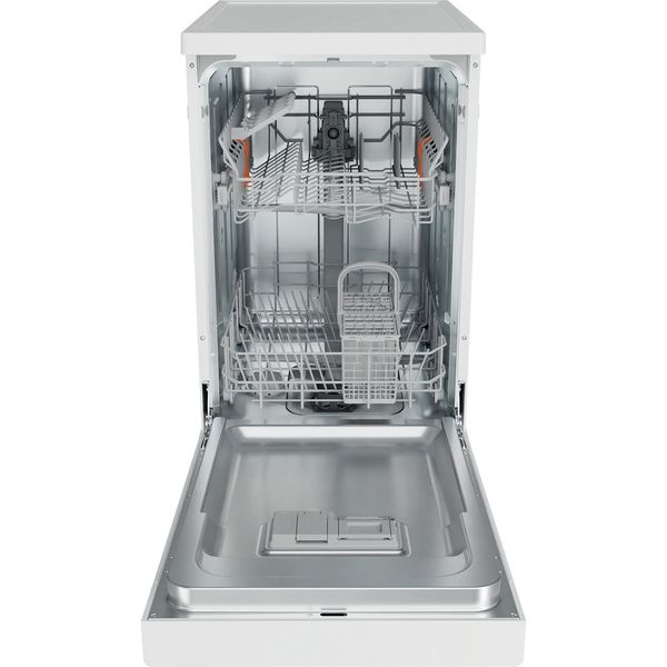 Hotpoint Dishwasher Freestanding HP2FE10CS90WUK Freestanding E Frontal open