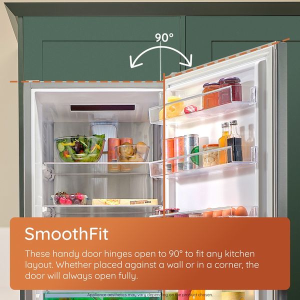 Hotpoint Fridge Freezer Freestanding HPK 26402 XP4UK New Silver – ARC 1035 2 doors Lifestyle detail