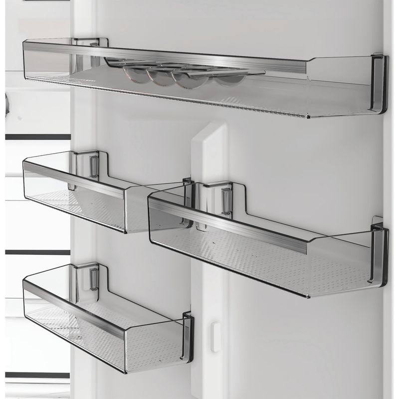 Hotpoint Fridge Freezer Freestanding HPK2 6493 XP5UK Pet Inox 2 doors Drawer