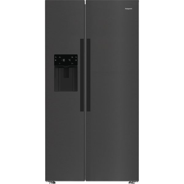 Hotpoint Side-by-Side Freestanding HPG2 6574W XBR5UK ARC 764 Manhattan Gray Frontal