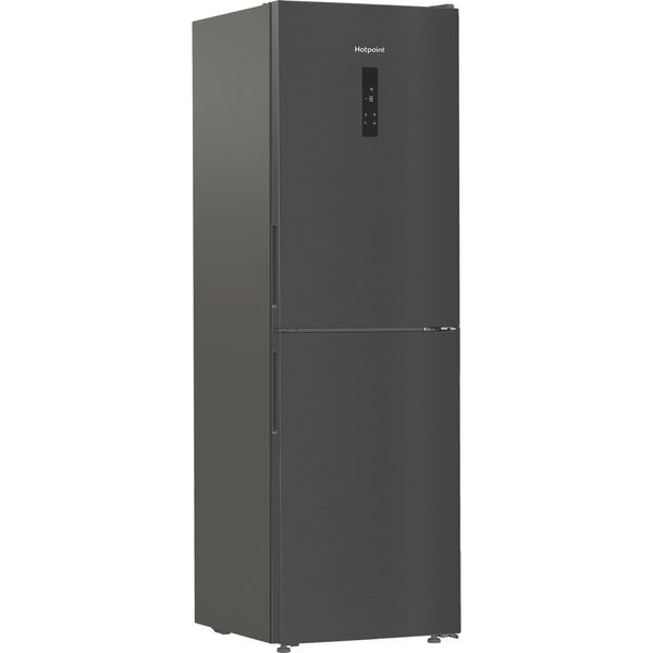 Hotpoint Fridge Freezer Freestanding HPKF 6353 XBR4UK ARC 764 Manhattan Gray 2 doors Perspective
