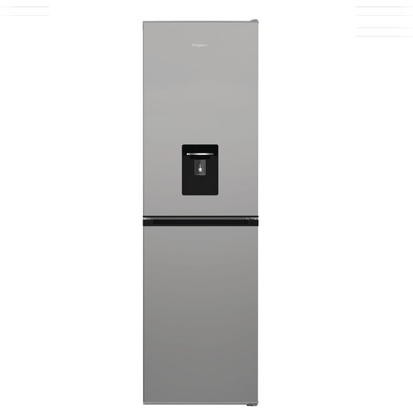 Hotpoint Fridge Freezer Freestanding HPKH 1261W S5UK New Silver – ARC 1035 2 doors Frontal