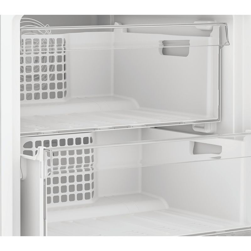 Hotpoint Fridge Freezer Freestanding HPKH 1261W S5UK Silver 2 doors Drawer