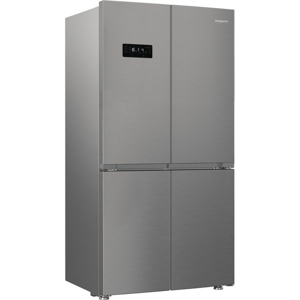 Hotpoint Side-by-Side Freestanding HPGF 6544 X4UK New Silver – ARC 1035 Perspective
