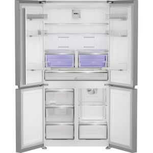 Hotpoint Side-by-Side Freestanding HPGF 6544 X4UK New Silver – ARC 1035 Frontal open