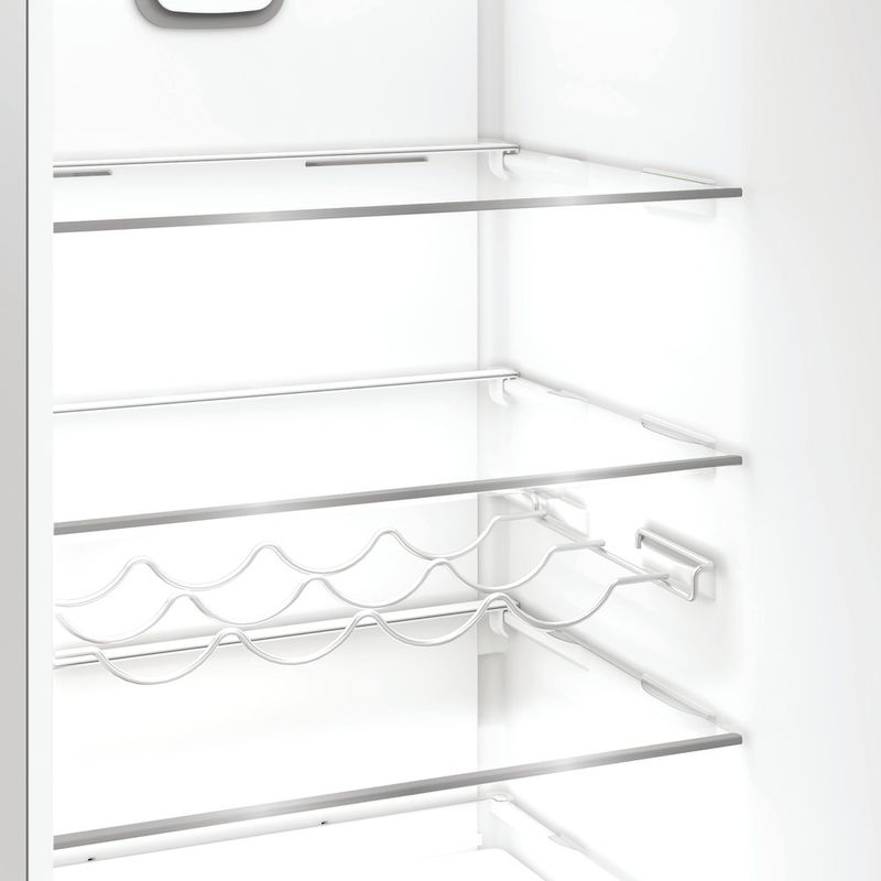Hotpoint Fridge Freezer Freestanding HPK 26403W XP5UK Pet Inox 2 doors Control panel