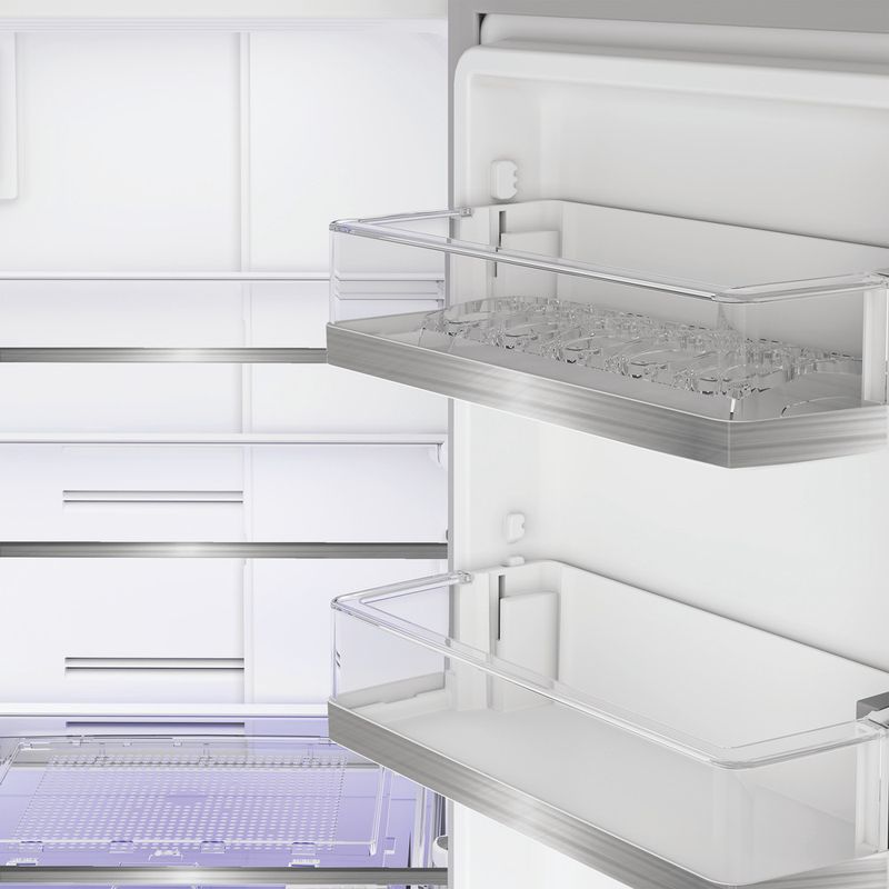Hotpoint Side-by-Side Freestanding HPGF 6544 X4UK Pet Inox Drawer