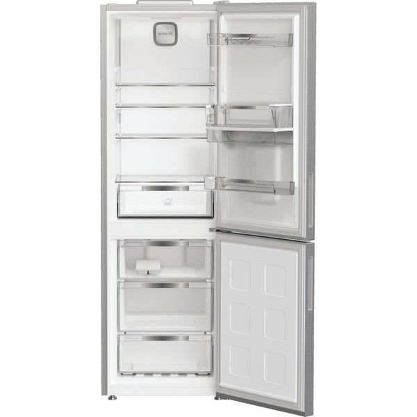 Hotpoint Fridge Freezer Freestanding HPK 26363W XP4UK New Silver – ARC 1035 2 doors Frontal open
