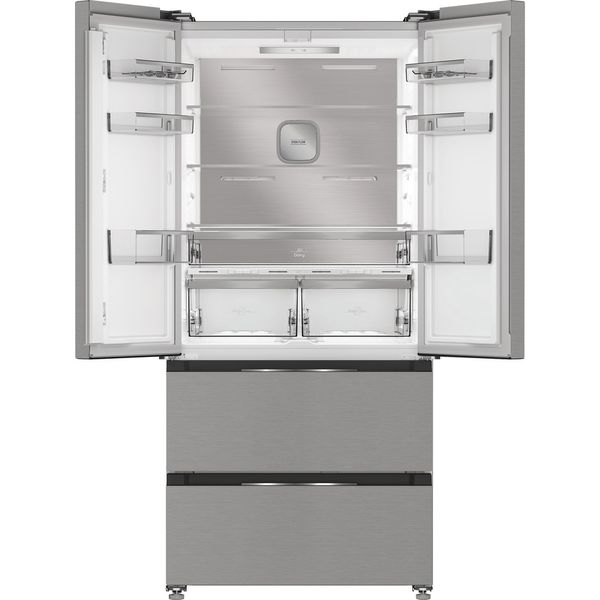 Hotpoint Side-by-Side Freestanding HPG2 6513 XBR4UK New Silver – ARC 1035 Frontal open