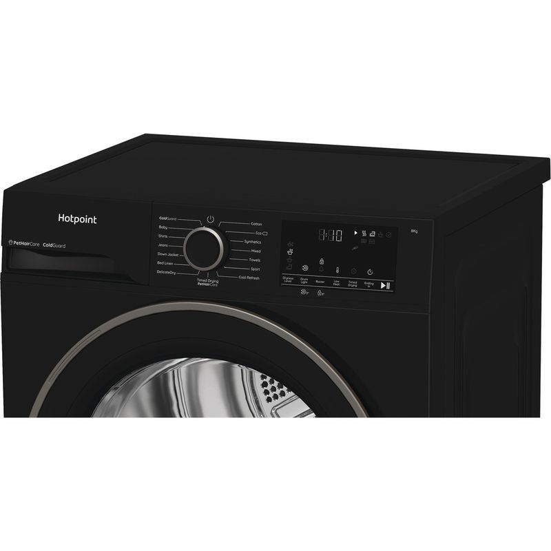 Hotpoint-Dryer-C-HSD-82M-BB-UK-Black-Lifestyle-control-panel