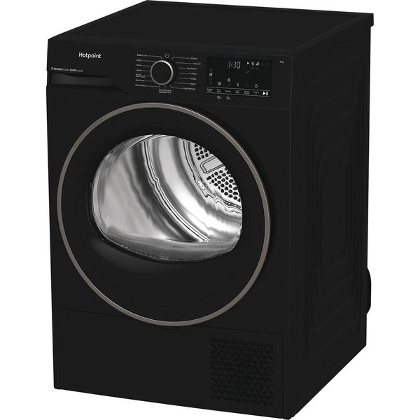 Hotpoint Dryer C HD 93M BB UK Black Perspective