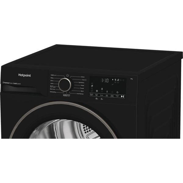 Hotpoint Dryer C HD 93M BB UK Black Lifestyle control panel