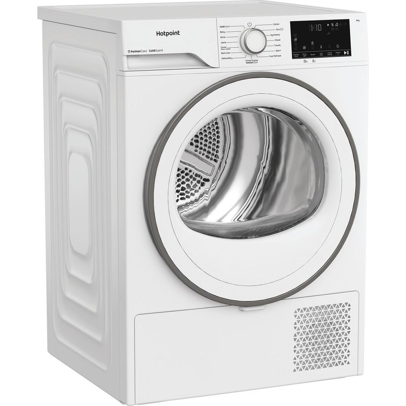 Hotpoint-Dryer-C-HD-93M-WW-UK-White-Perspective