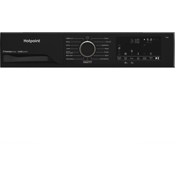 Hotpoint Dryer C HD 93M BB UK Black Program