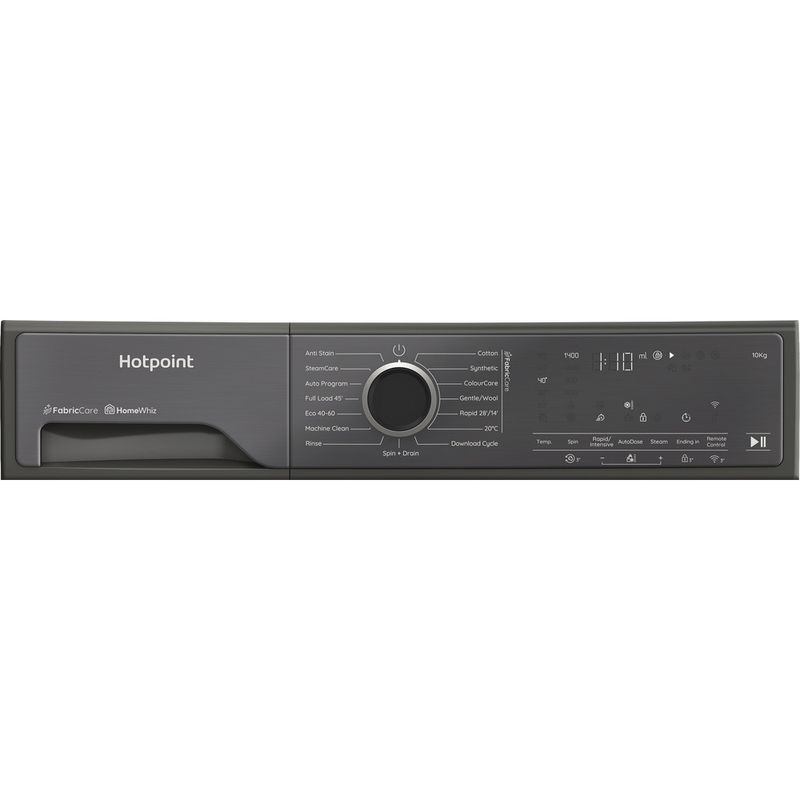 Hotpoint-Washing-machine-Freestanding-HP-105GA-CARE-UK-Manhattan-Grey-Front-loader-A-Program