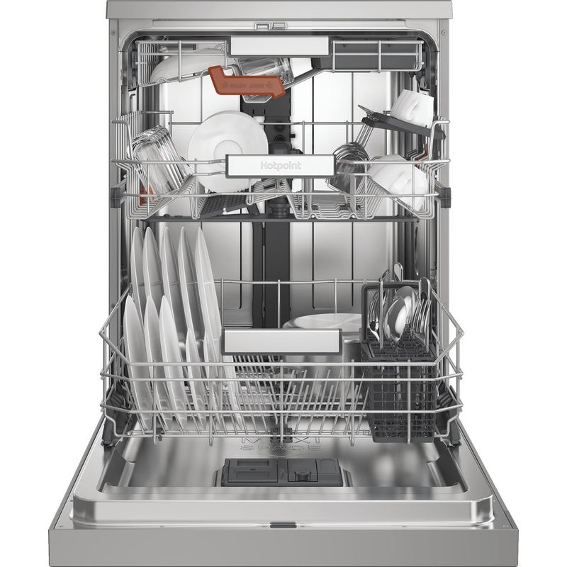 Hotpoint-Dishwasher-Freestanding-H8F-HP51X-UK-Freestanding-B-Lifestyle-frontal-open