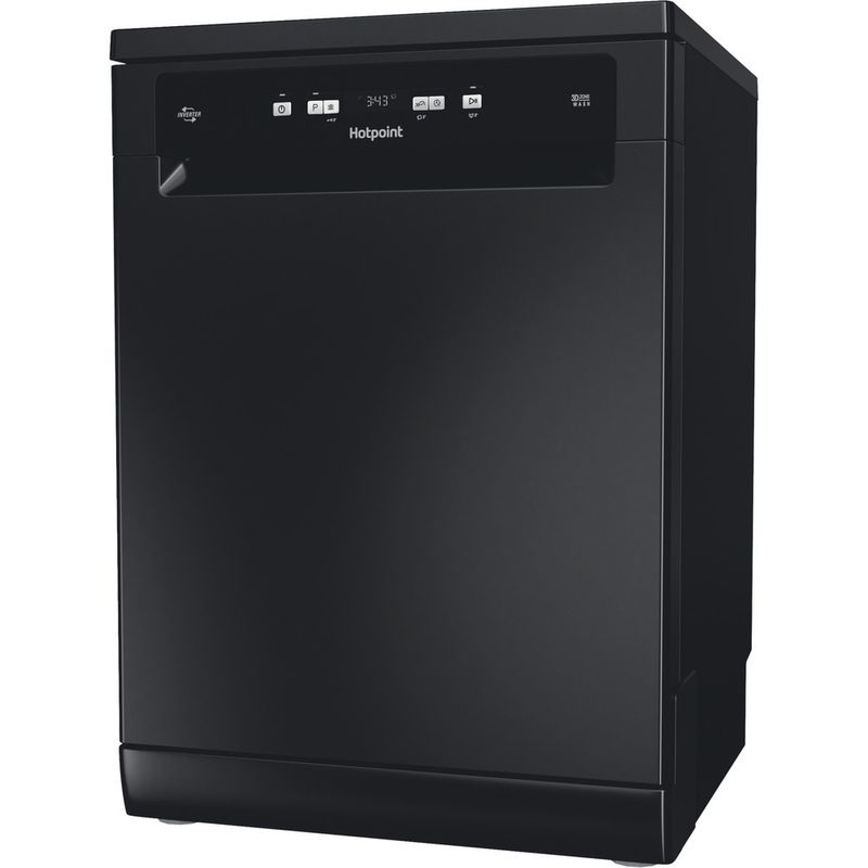 Hotpoint Dishwasher Freestanding HP2FFC14BN6BUK Freestanding C Perspective