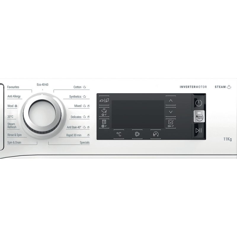 Hotpoint-Washing-machine-Freestanding-NLCD-1148-WD-A-UK-White-Front-loader-A-Program
