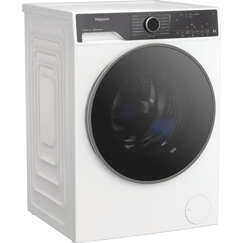 Hotpoint-Washing-machine-Freestanding-HP-124A-CARE-UK-White-Front-loader-A-Perspective