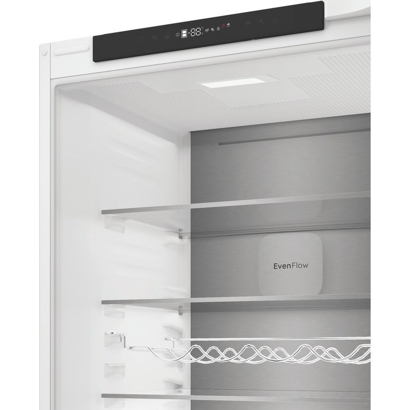 Hotpoint-Fridge-Freezer-Built-in-HPK2-5293-B5UK-Zinc-Metal-2-doors-Control-panel