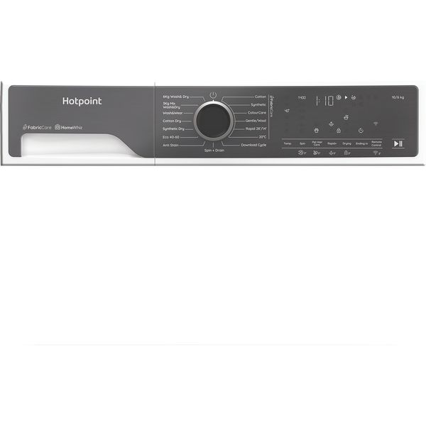 Hotpoint-Washer-dryer-Freestanding-HPD-1093-CARE-UK-White-Front-loader-Program