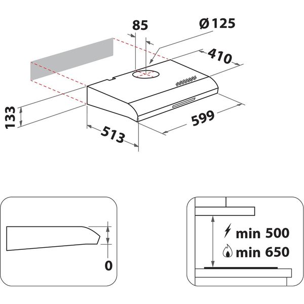 Hotpoint-HOOD-Built-in-PSLMO-65F-LS-X-Inox-Built-in-Mechanical-Technical-drawing