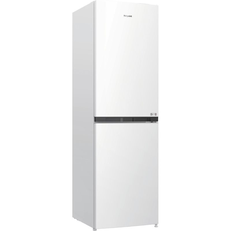 Hotpoint-Fridge-Freezer-Freestanding-HPKF-3241-W4UK-White-2-doors-Perspective