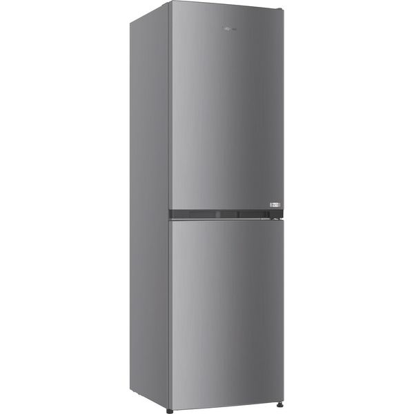 Hotpoint-Fridge-Freezer-Freestanding-HPKF-3241-XP4UK-Silver-2-doors-Perspective