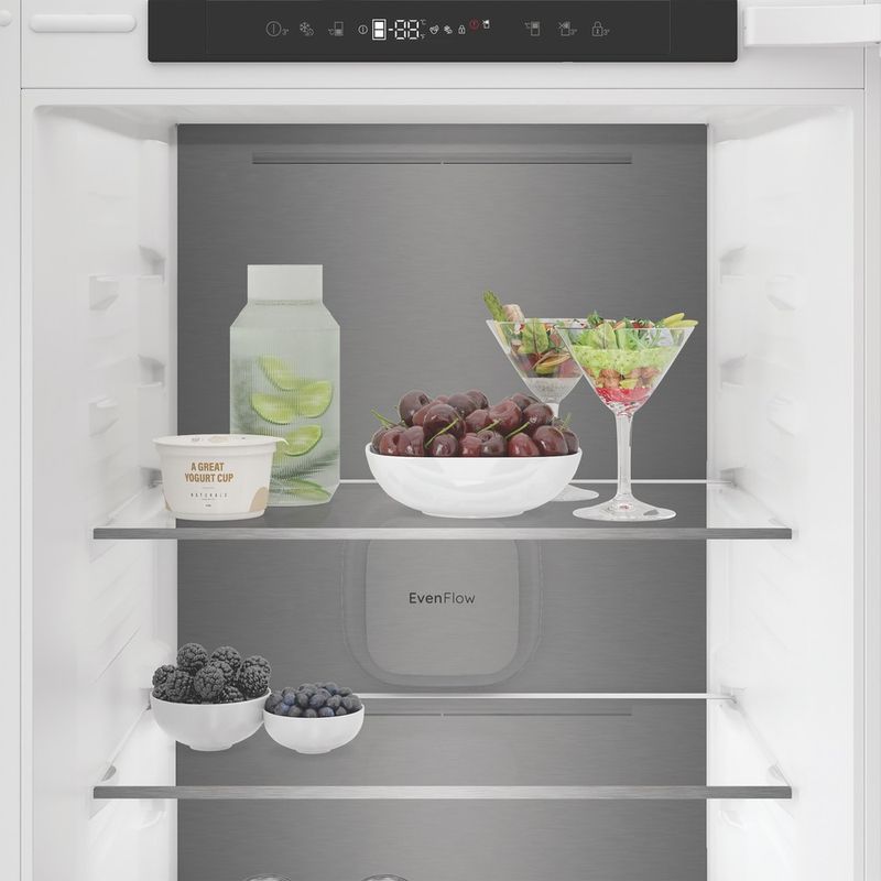 Hotpoint-Fridge-Freezer-Built-in-HPK2-5322-B4UK-Zinc-Metal-2-doors-Lifestyle-control-panel