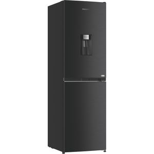Hotpoint Fridge Freezer Freestanding HPKF 3241W XR4UK Inox-Black 2 doors Perspective