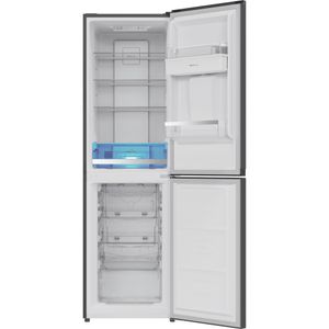 Hotpoint Fridge Freezer Freestanding HPKF 3241W XR4UK Inox-Black 2 doors Frontal open