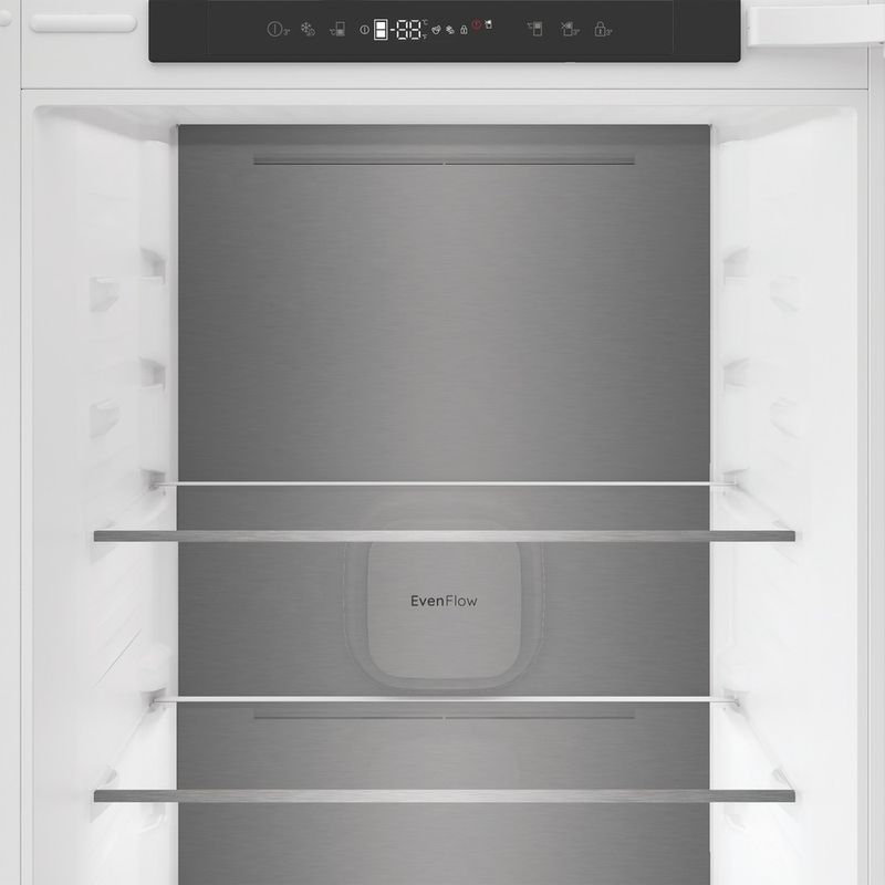 Hotpoint-Fridge-Freezer-Built-in-HPK2-5322-B4UK-Zinc-Metal-2-doors-Control-panel