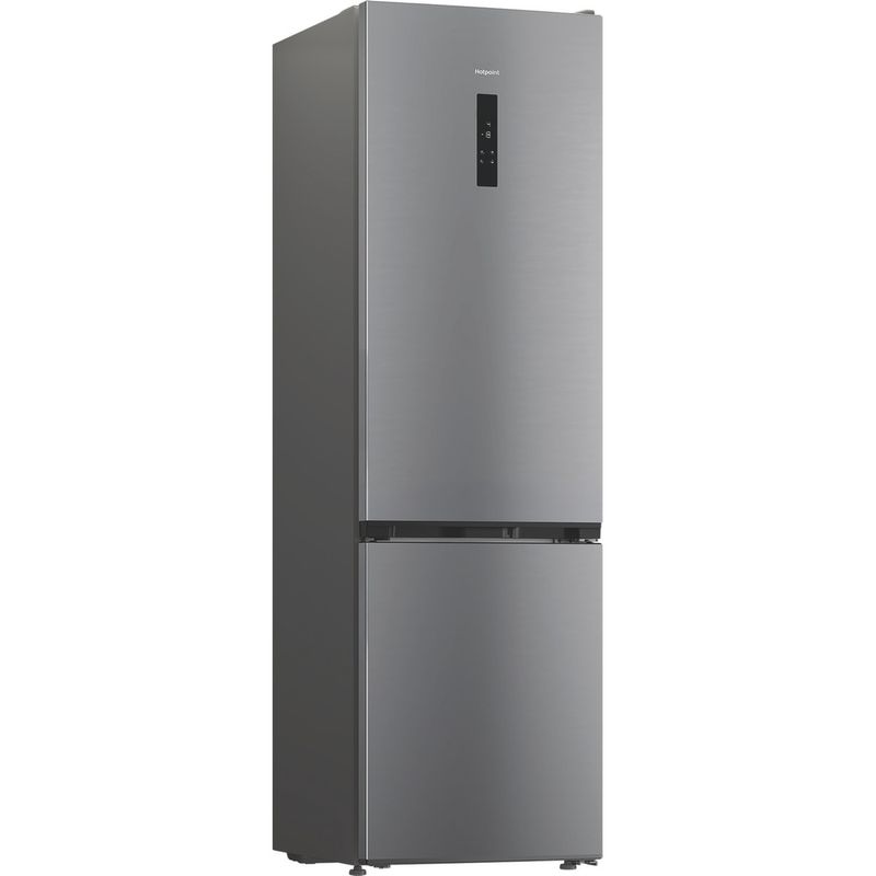 Hotpoint Fridge Freezer Freestanding HPK 26411 XP4UK ARC 764 Manhattan Gray 2 doors Perspective