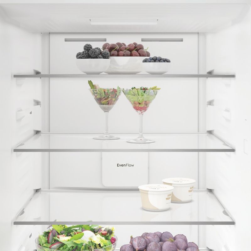 Hotpoint Fridge Freezer Freestanding HPK 26411 XP4UK ARC 764 Manhattan Gray 2 doors Lifestyle control panel