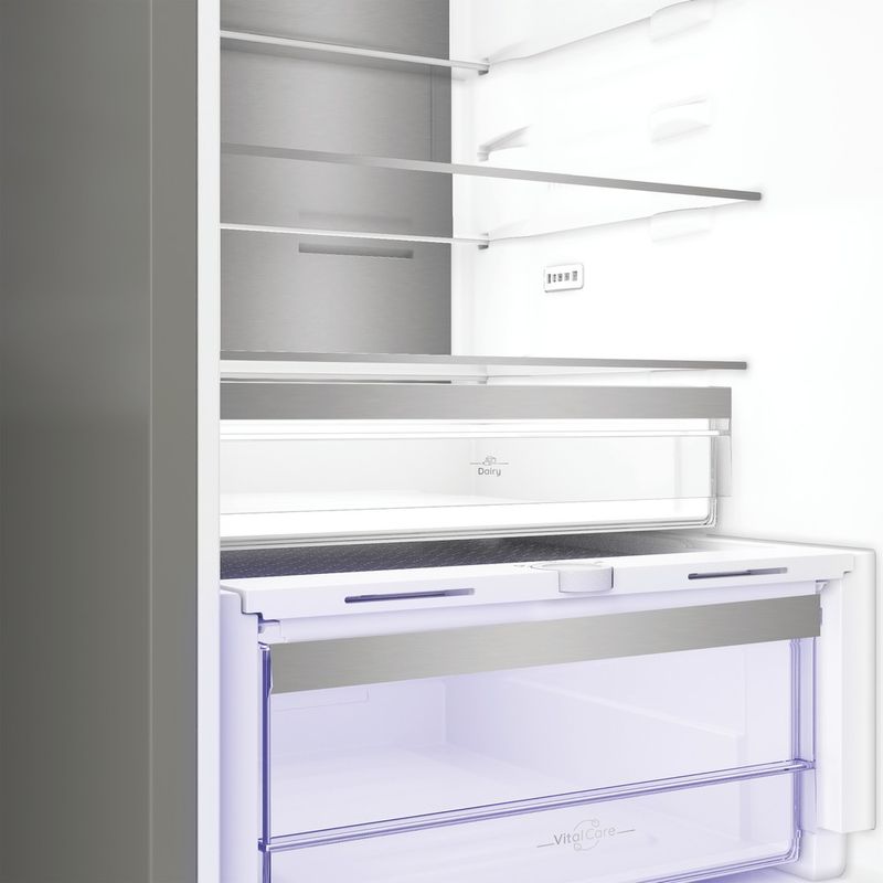 Hotpoint Fridge Freezer Freestanding HPK 26413 XR6UKE ARC 764 Manhattan Gray 2 doors Drawer