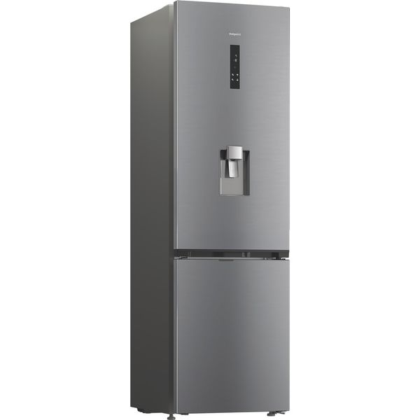 Hotpoint Fridge Freezer Freestanding HPK 26412W XP5UK ARC 764 Manhattan Gray 2 doors Perspective