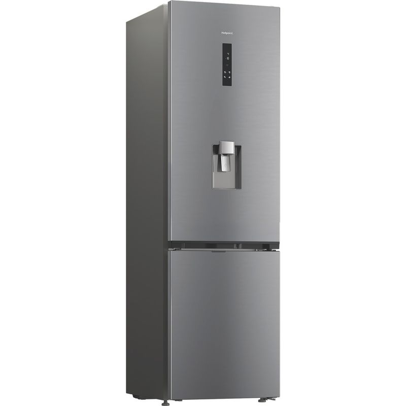 Hotpoint Fridge Freezer Freestanding HPK 26412W XP5UK ARC 764 Manhattan Gray 2 doors Perspective