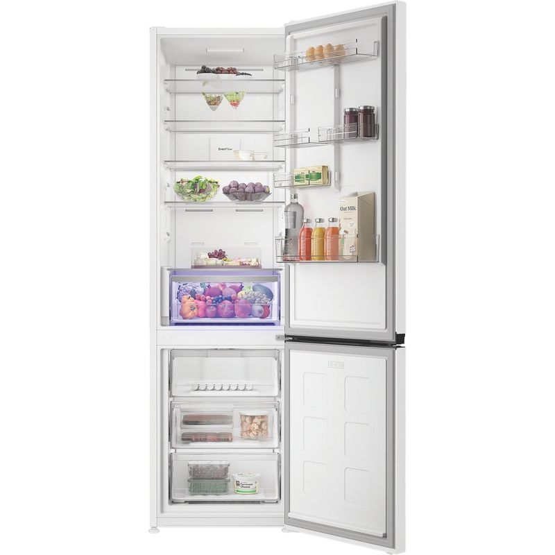 Hotpoint Fridge Freezer Freestanding HPK 26411 W4UK White - ARC P1 2 doors Lifestyle frontal open