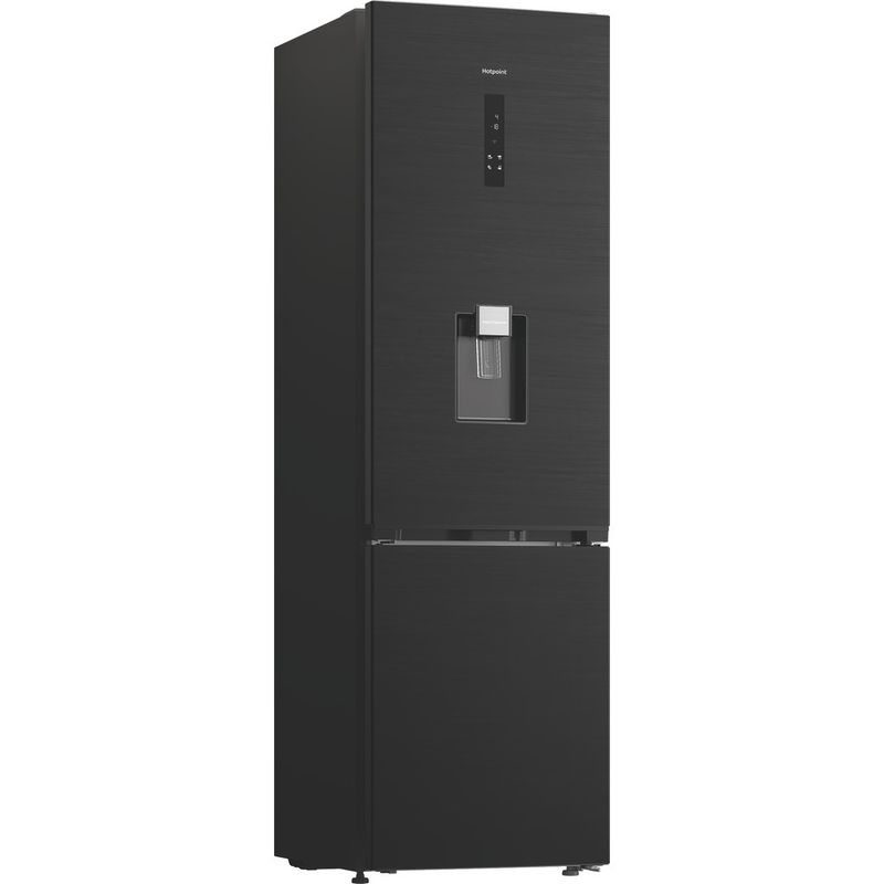 Hotpoint Fridge Freezer Freestanding HPK 26411W XR4UK ARC 764 Manhattan Gray 2 doors Perspective