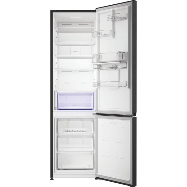 Hotpoint Fridge Freezer Freestanding HPK 26411W XR4UK ARC 764 Manhattan Gray 2 doors Frontal open