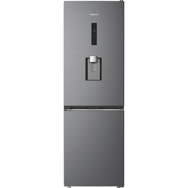 Hotpoint-Fridge-Freezer-Freestanding-HPK-26371W-XP4UKE-ARC-764-Manhattan-Gray-2-doors-Frontal