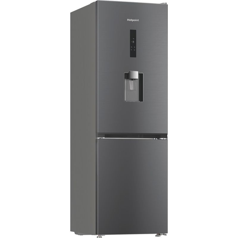 Hotpoint-Fridge-Freezer-Freestanding-HPK-26371W-XP4UKE-ARC-764-Manhattan-Gray-2-doors-Perspective