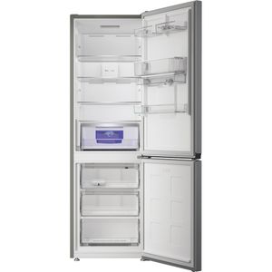 Hotpoint-Fridge-Freezer-Freestanding-HPK-26371W-XP4UKE-ARC-764-Manhattan-Gray-2-doors-Frontal-open