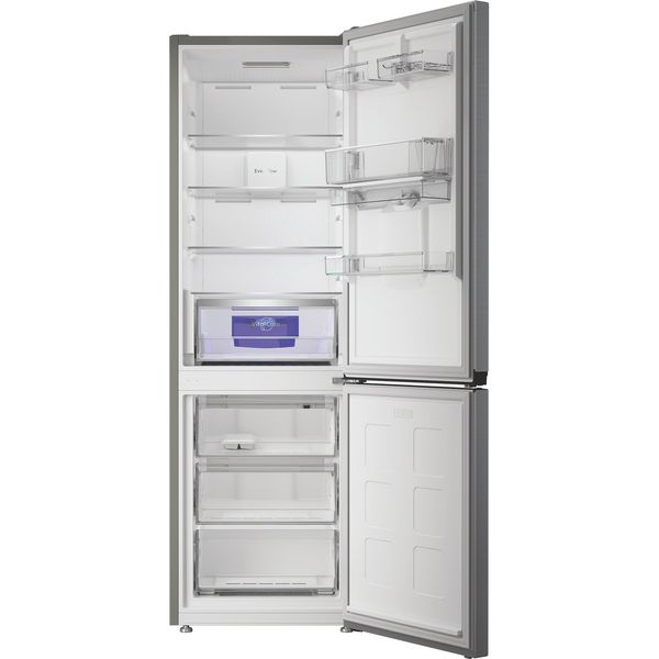 Hotpoint-Fridge-Freezer-Freestanding-HPK-26371W-XP4UKE-ARC-764-Manhattan-Gray-2-doors-Frontal-open