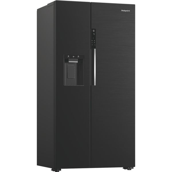 Hotpoint-Side-by-Side-Freestanding-HPG2-9643IB-XR4UK-ARC-764-Manhattan-Gray-Perspective