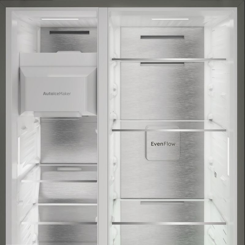 Hotpoint Side-by-Side Freestanding HPG2 9643IB XR4UK ARC 764 Manhattan Gray Control panel