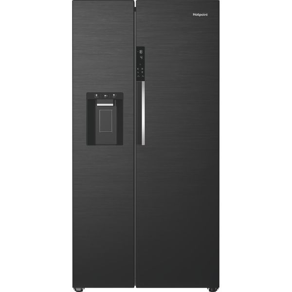 Hotpoint-Side-by-Side-Freestanding-HPG2-9643IB-XR4UK-ARC-764-Manhattan-Gray-Frontal