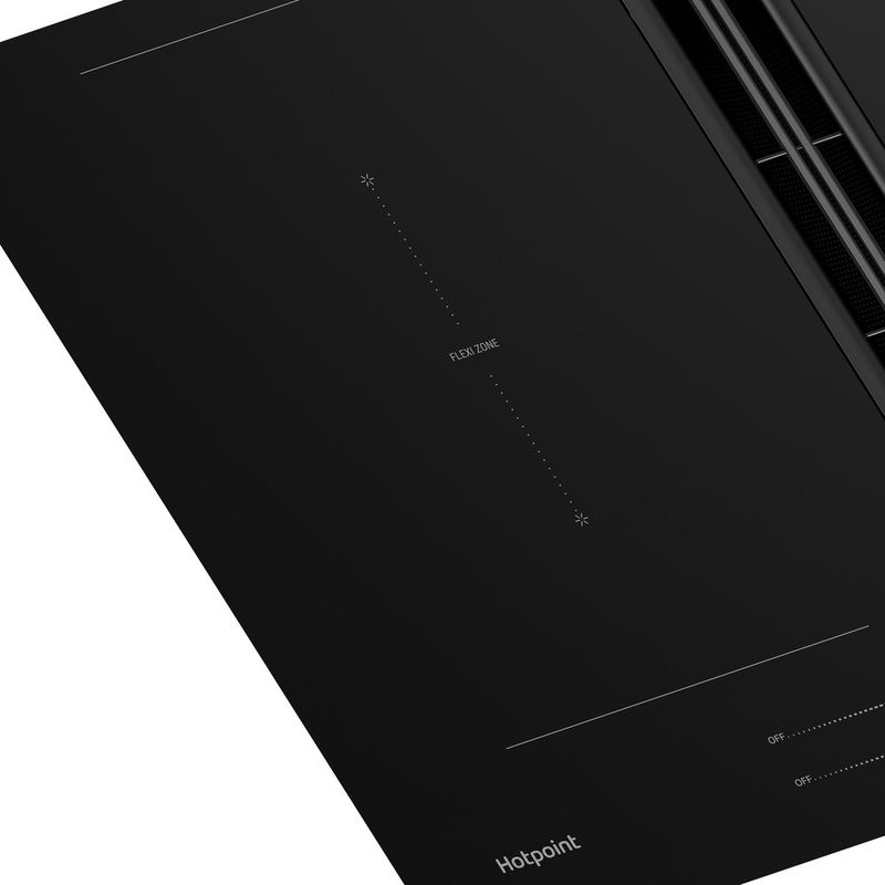 Hotpoint-Venting-cooktop-PVH802FK-Black-Heating-element